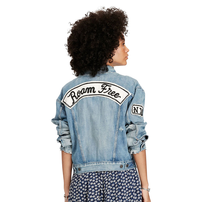 Paint-Splatter Fleece Pullover